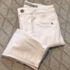 White stretch jeans by Tractr (Nordstrom)